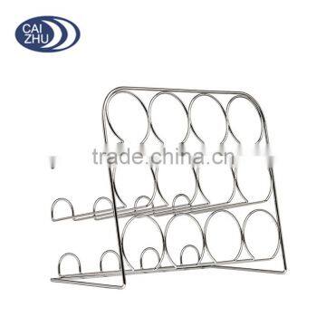 12 Bottle Wine Rack Holder Storage Shelf Sand for Metal Kitchen Decoration photo-4