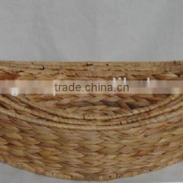 Boat-shape Water- Hyacinth basket/planter