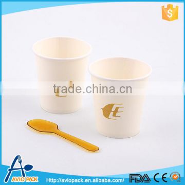 Simple design inflight various disposable paper cups for tea