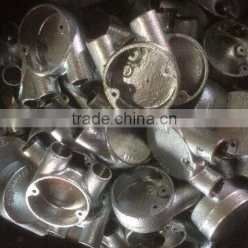 20mm and 25mm Electrical Galvanized GI Junction Box H Way