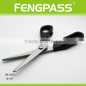 S8-1012 25cm 2Cr13 Stainless Steel Blade With Plastic Handle Leather Craft Scissors photo-4