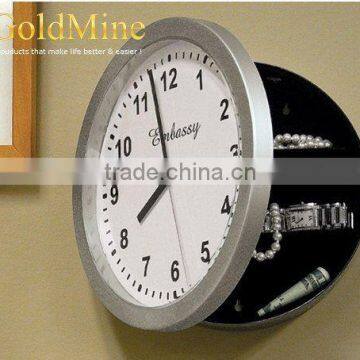 Hidden Safe Wall Clock/Storage with clock/Clock storage box