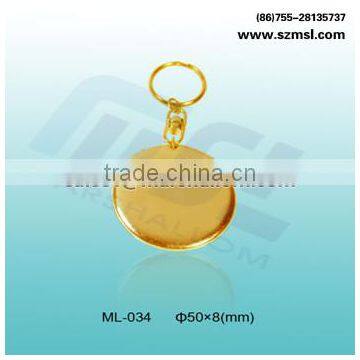 Metal Tin Badge With Key Chain photo-2