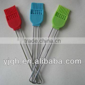 2013 new design silicone spatula with stainless steel handle