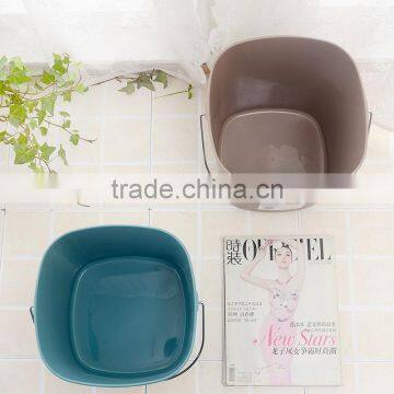 Wholesale 2017 Hot Sell Fashion PP Material Bucket With Hemp Rope Toy Storage Bucket photo-6