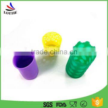 Food Grade Heat-resisting Non-toxic Silicone Bottle Cover,Silicone Glass Bottle Sets photo-2