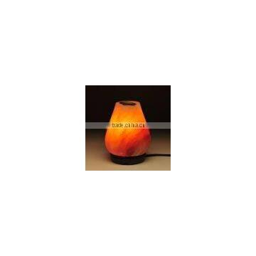Himalayan Pink Salt Lamp Burner Shape 6ft Cord, 15 Watt Bulb 110 or 220 Volts With Dimmer Full Set 3kg or 6 Pounds