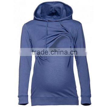 Fashion xxxxl Hoodies Heavyweight Cotton Nursing Hoodie Breastfeeding Top Sweatshirt For Maternity Casual