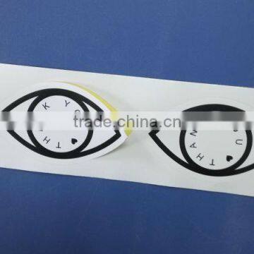 UV Coated Waterproof Outdoor Vinyl Sticker Die Cut