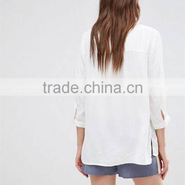 2017 Blouse Women Summer Formal Western Wear Women White Blouse Women photo-2