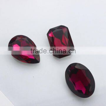 Lead Free Pointed Back Decortive Yiwu Crystal Jewelry photo-3