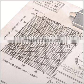 Kearing Silk Printing Aviation Supplies Kearing Metal A4 Pilot Kneeboard Clipboard for Flight Training VFR photo-3