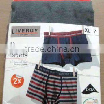 Mens Knitted Boxer Briefs (Garment Stock Lots / Apparel Stock / Stocklots / Garment Apparel From Bangladesh) photo-1