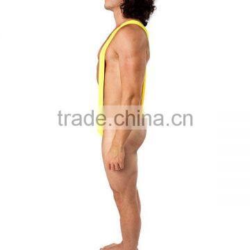 Borat Mankini Thong Swimsuit (Luminous Yellow) photo-2