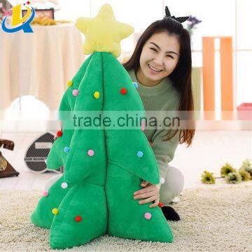 High quality Christmas toy gift popular plush soft Christmas tree