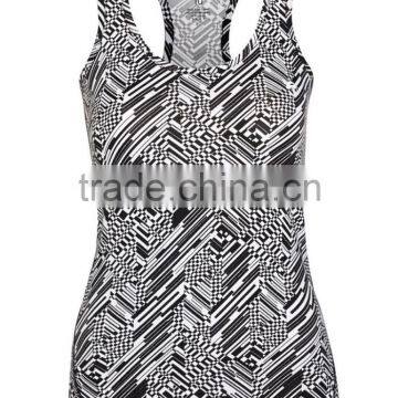 Supply Type Custom Monochrome Vests Womens Cotton Singlet Underwear photo-3
