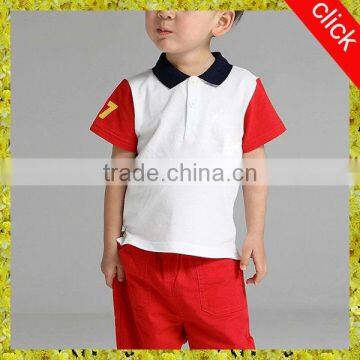 China wholesale 100%cotton promotional casual cute short sleeve colorful unisex kids polo shirt, latest designs for boys/girls