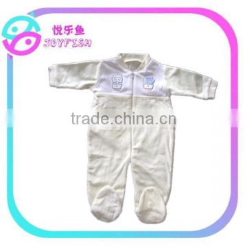 Velour comfortable baby romper