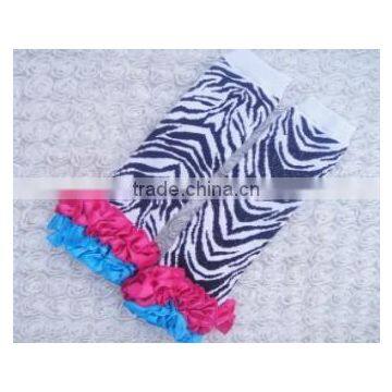 wholesale baby black and white zebra leg warmer