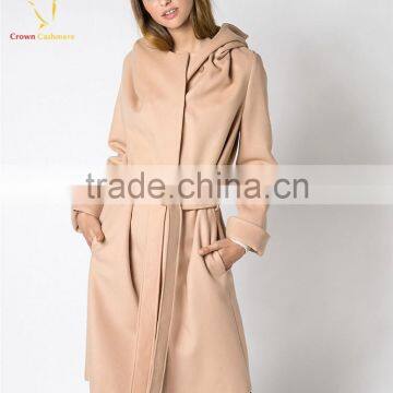 Womens Long Coat with Hood,Women's Long Coat Woolen Overcoats