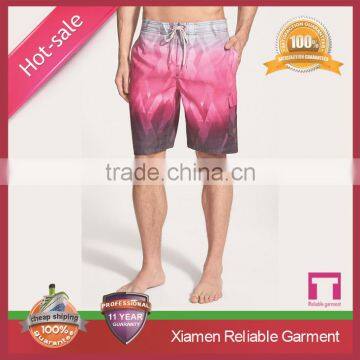 OEM 2015 Custom Fashion Mens Swim Board Shorts/mens Swim Shorts