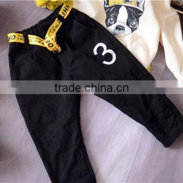 2-7 Years 2017 New Wholesale Autumn Cotton Print Good Quality Kids Pants photo-6
