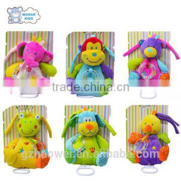 Hot sale baby musical toy soft plush baby toy