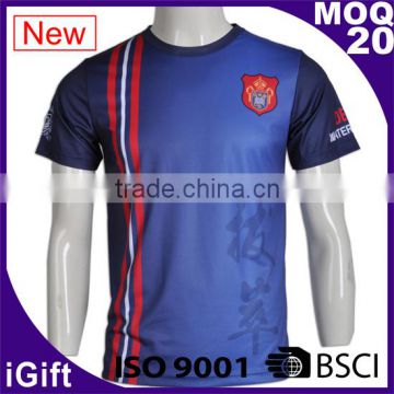 Company Logo Sublimation Pattern Tshirt