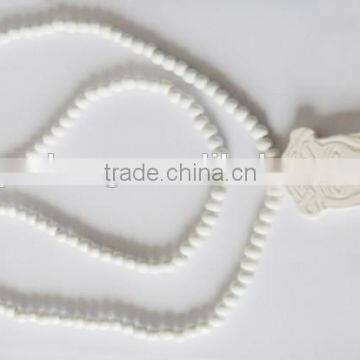 Round Plain Natural Loose Necklace Chain Beads