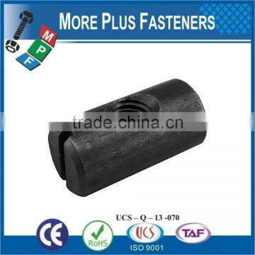 Made in Taiwan Solid Brass Stainless Steel Zinc Plated Cross Dowel Barrel Nut photo-2