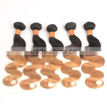 2016 How to Start Selling Brazilian Hair Ombre Weave Color 1b/27 Body Wave photo-2