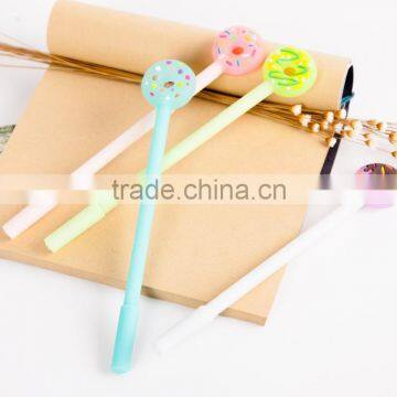 Cute Doughnut Gel Pen Escolar Stationery Canetas School Office Supplies