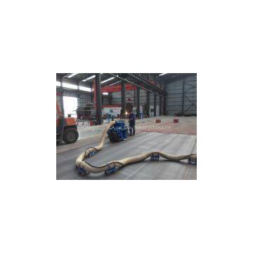 Mobile Steel Plate Surface Cleaning Sand Abrator