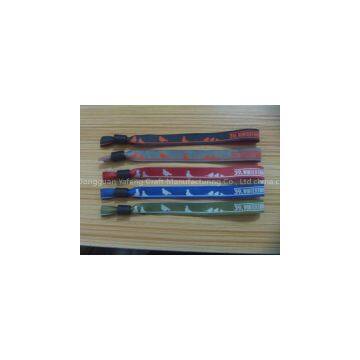 Wristband Event Type Factory Direct Cheap Fashion Bracelet Wristband With One Way Snap Wristband Lock