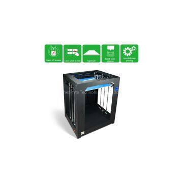 Yite ET 400*400*500mm Large Printing Size Metal 3D Printer With Color Touch Screen photo-3