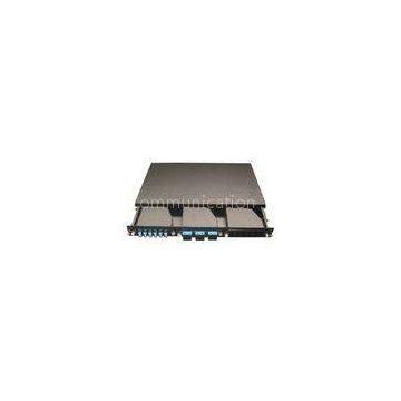 Telecommunications subscriber loop fiber patch panel with 3pcs MPO Cassette Modules