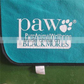 Animals Paws Polar Fleece Dog Blanket