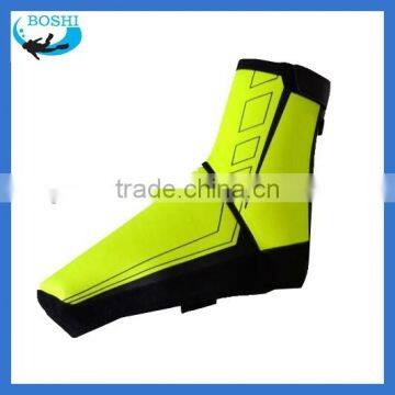 womens neoprene safety rain overshoes for cycling rider