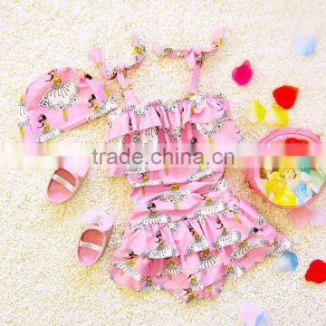 New Arrival Girls Swimwear Two Piece Hot sale And pretty girl Toddler Swimsuit For Girls Kids Swimwear