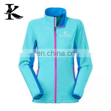 High quality outdoor womens waterproof softshell jacket