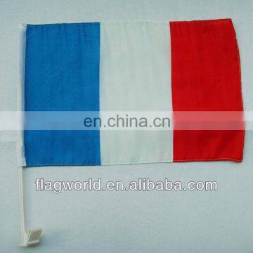 France polyester car flag