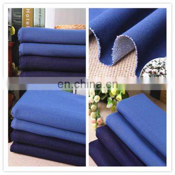 Cotton Polyester Stretch Denim Indigo Blue Denim With 10oz Denim Fabric Stock photo-3