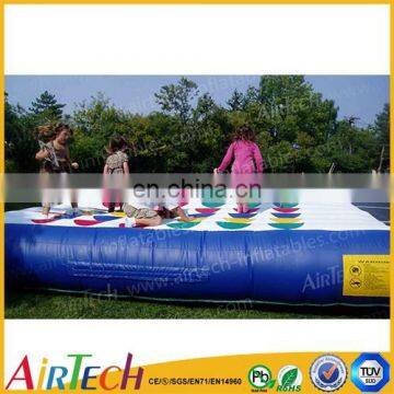 2015 hot sale mini inflatable twister game for cheap