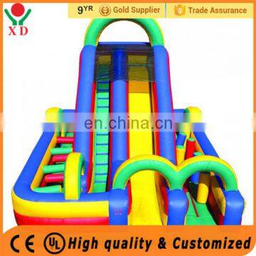 Manufacture wholesale giant inflatable water slide for adult