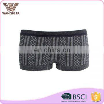 High quality cotton material daily tight elastic mature women boxer