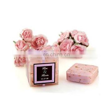 Rose Square Soaps Favor Box