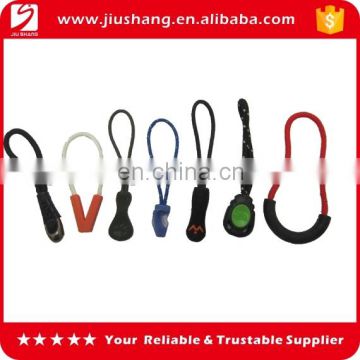 Custom decorative plastic zipper pulls replacement for handbags