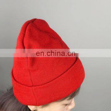 Wholesale Colorful Slouch Beanies Knitted Beanie /Custom Beanie Hats/winter Knitted Hat photo-4