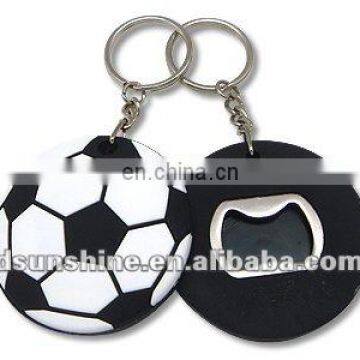 2D PVC football Bottle opener