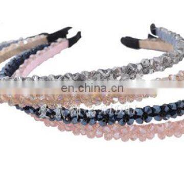 Latest cute fashion multicolor acrystal rhinestone headband